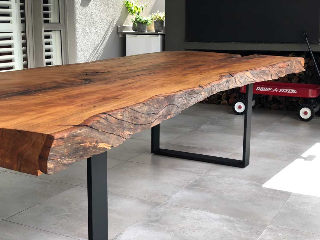 Matumi Slab Live Edge Dining Table